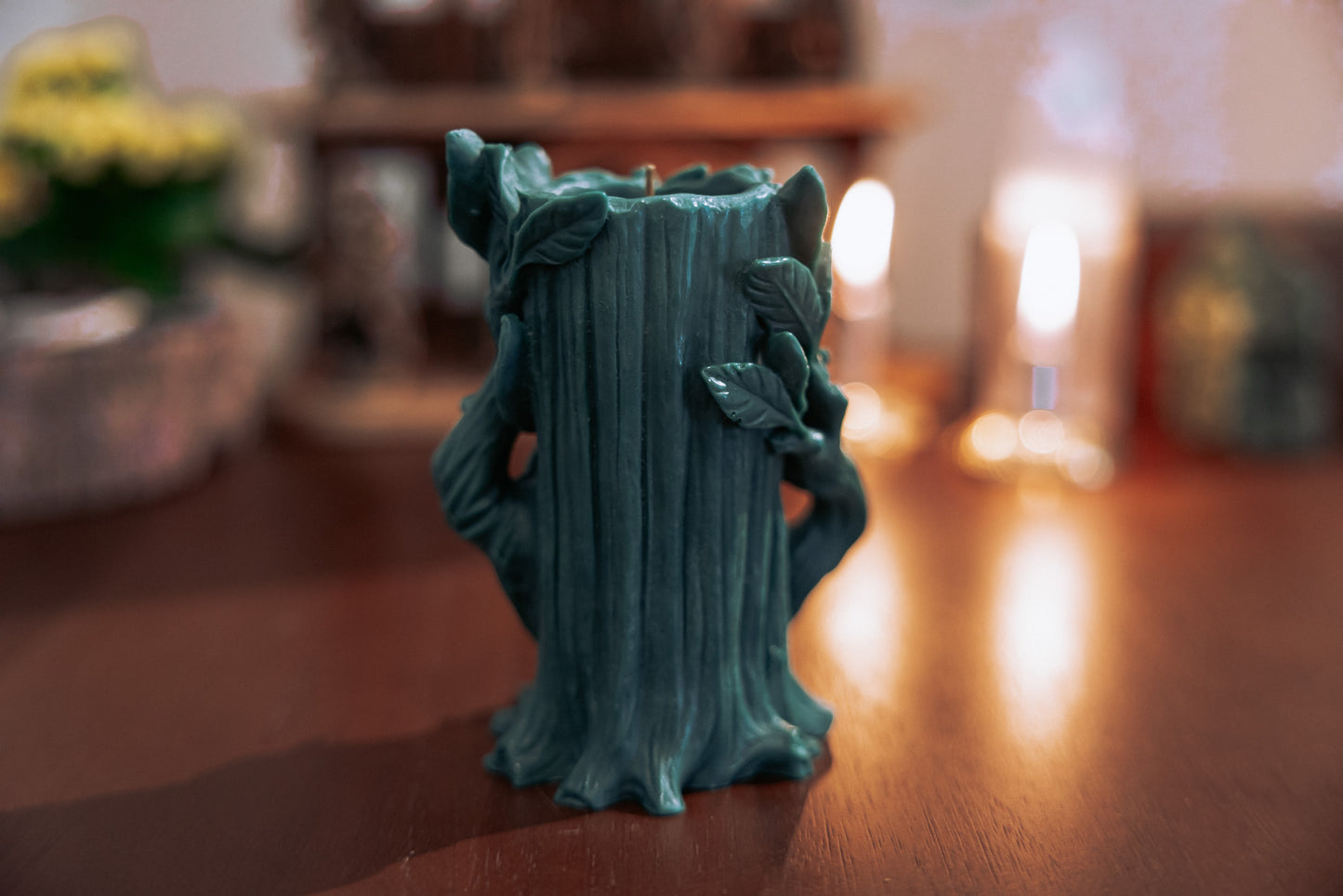 Green Man Candle