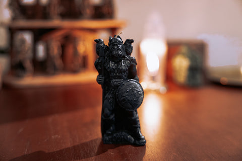 Odin Figural Candle