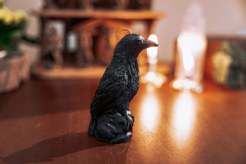 Odin's Raven Candle