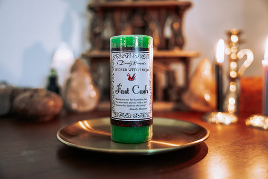 Wicked Witch Mojo Fast Cash Candle