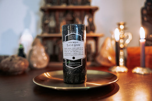 Astro Magic New Moon - Let it Grow Candle